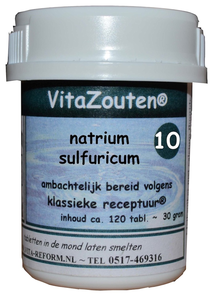 Vita Reform Vitazouten Nr. 10 Natrium Sulfuricum 120st