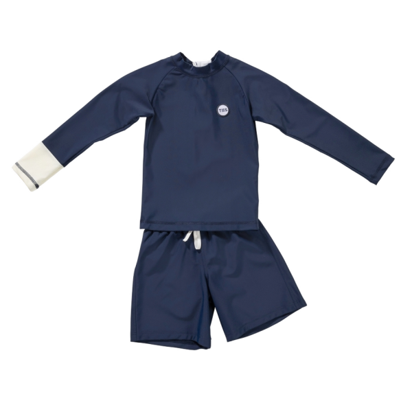 Tenue Soleil UV Set Blauw 8-10 jaar