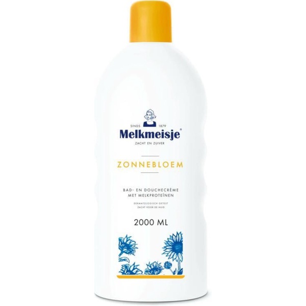 Melkmeisje Zonnebloem Bad- en Douchecrème