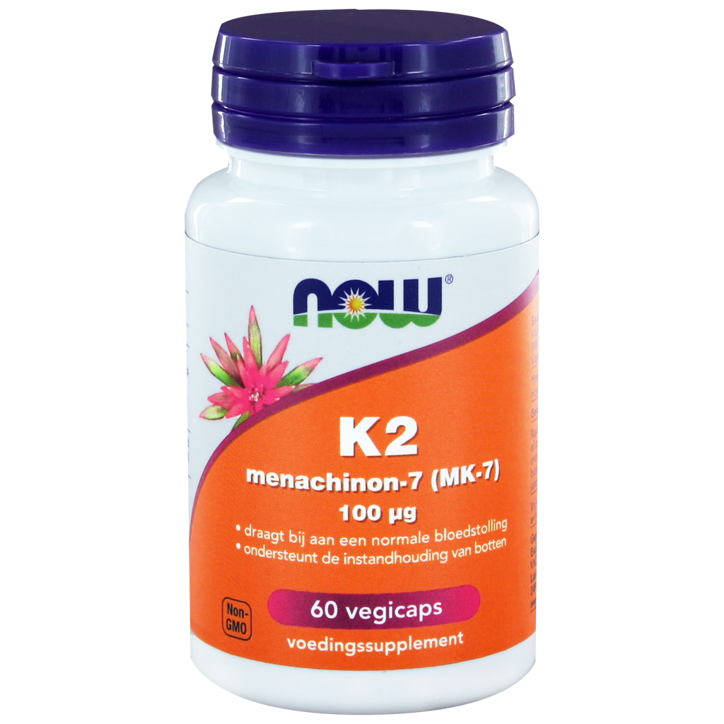 NOW Vitamine K2 Menachinon 7 100mcg Vegicaps