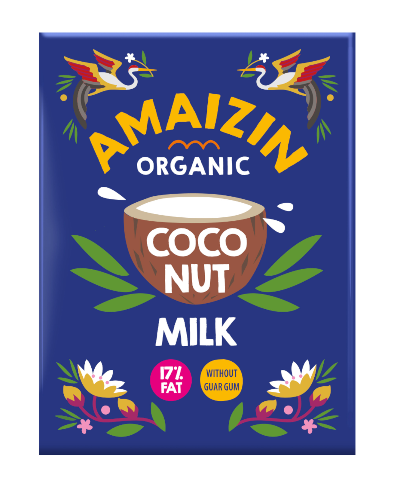 Amaizin Organic Coconut Milk Without Guar Gum