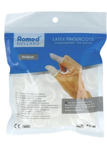 Romed Vingercondooms Latex M