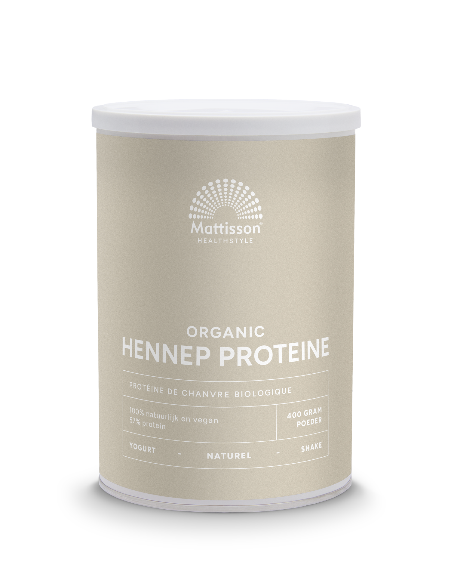 Mattisson HealthStyle Biologische Hennep Proteïne Poeder