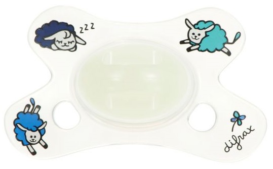 Difrax Fopspeen Dental 0-6 Maanden - Sleepy Nina