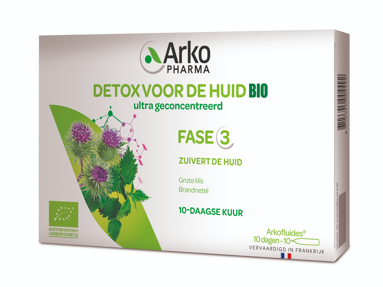 Arkopharma Detox voor de Huid Bio Drinkampullen