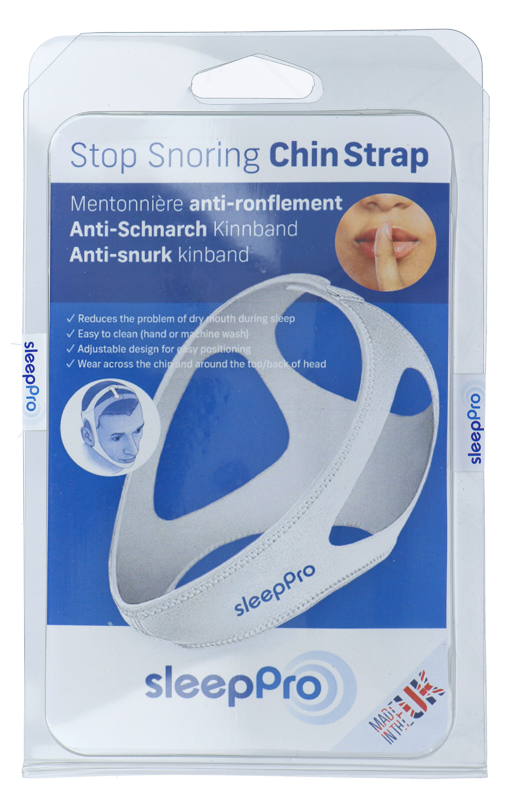 SleepPro Anti-Snurk Kinband