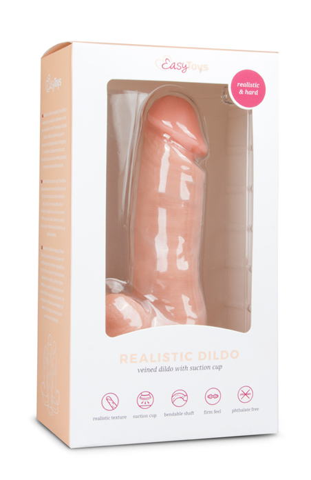 EasyToys Dildo Realistisch 17,5cm