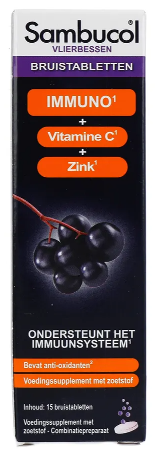 Sambucol Vlierbessen Bruistabletten