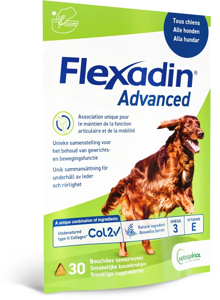 Flexadin Advanced Kauwbrokjes Hond