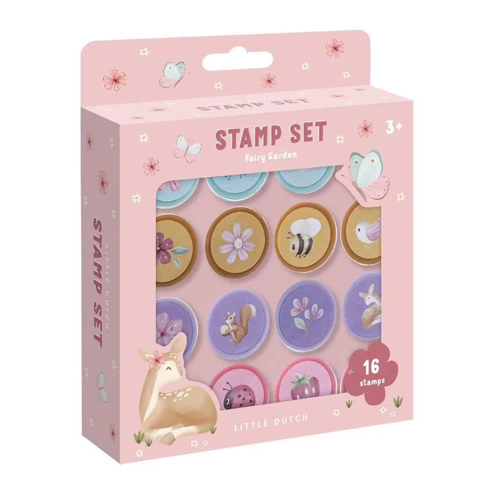 Speelgoed Stamp Set Little Dutch Fairy Garden