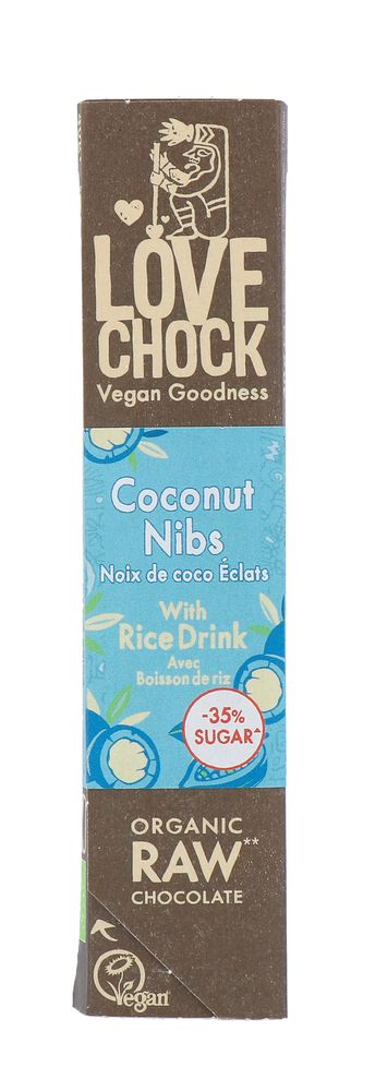 Lovechock Creamy Coconut Nibs (12st)