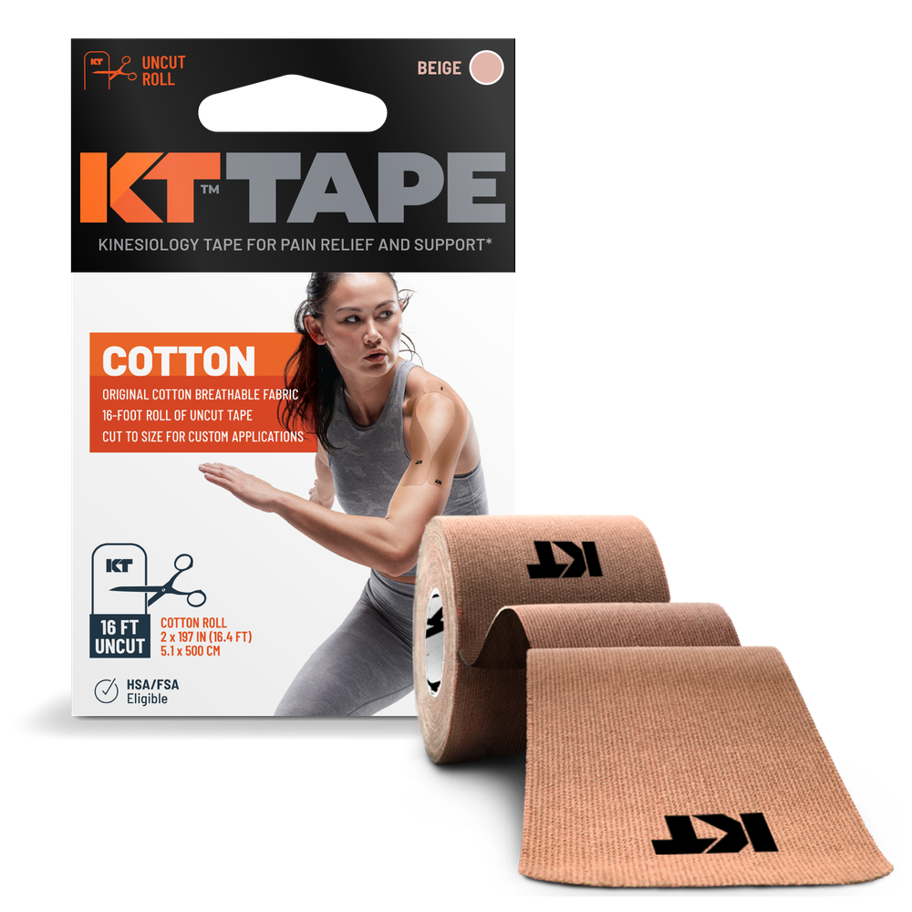 KT Tape Elastic Sports Tape Roll Beige
