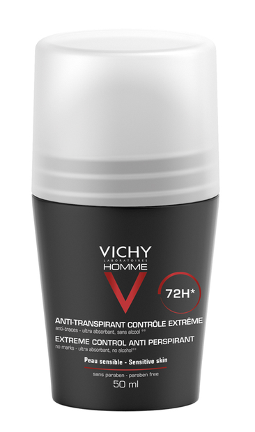 Vichy Homme Deodorant Roller 72H