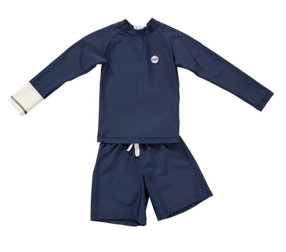 Tenue Soleil UV Set Blauw 8-10 jaar