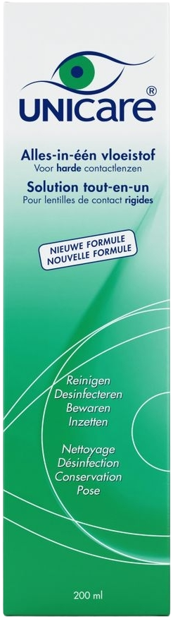 Unicare Alles-in-één Vloeistof Harde Lenzen