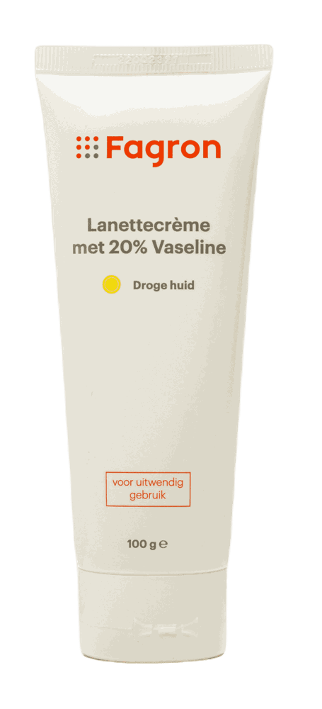 Fagron Lanettecrème met 20% Vaseline