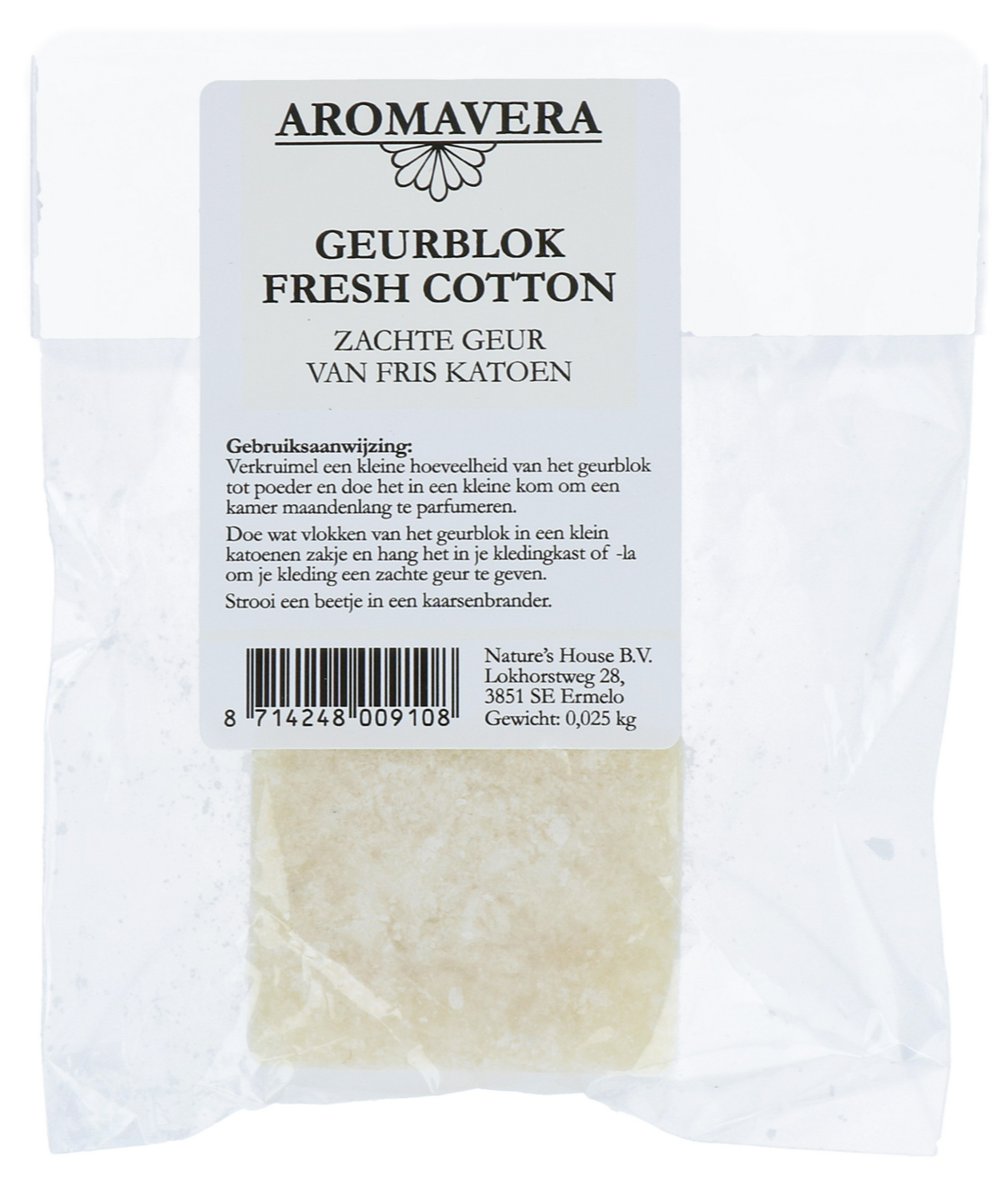 Aroma Vera Geurblok Fresh Cotton