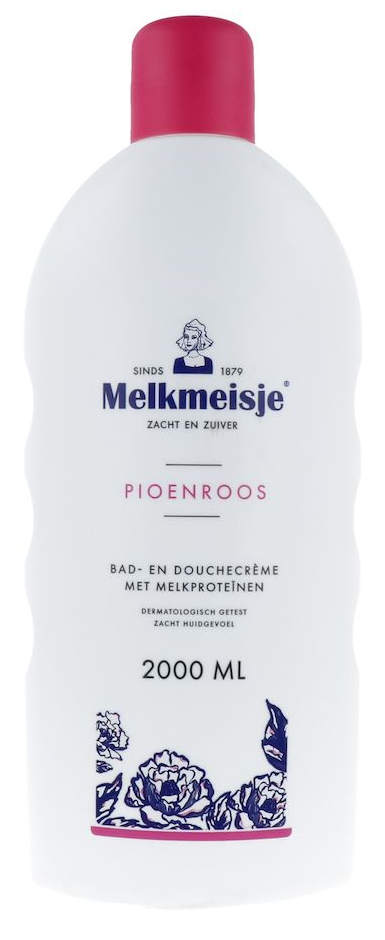 Melkmeisje Pioenroos Bad- en Douchecrème