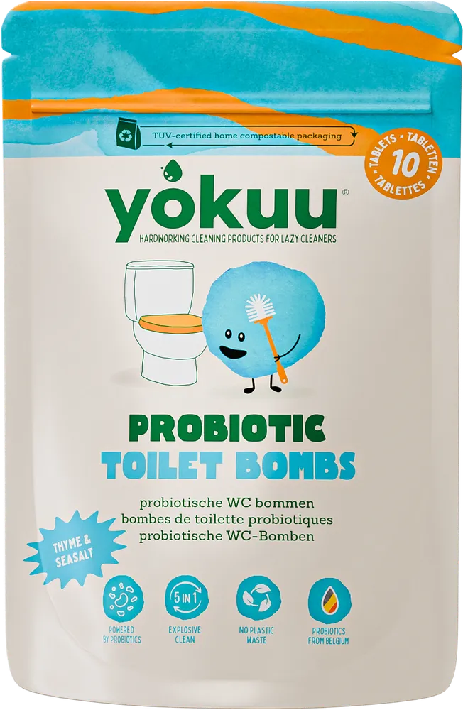Yokuu Probiotic Toilet Bomb Thyme & Seasalt
