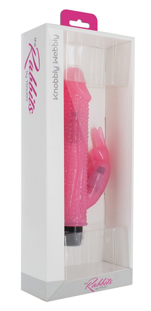 The Rabbits Knobbly Wobbly Pink