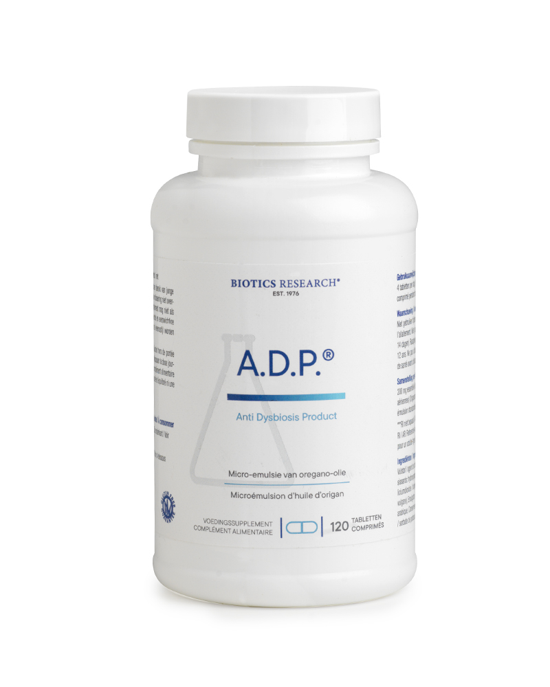 Biotics ADP Oregano Emulsie Time Released Tabletten 120st