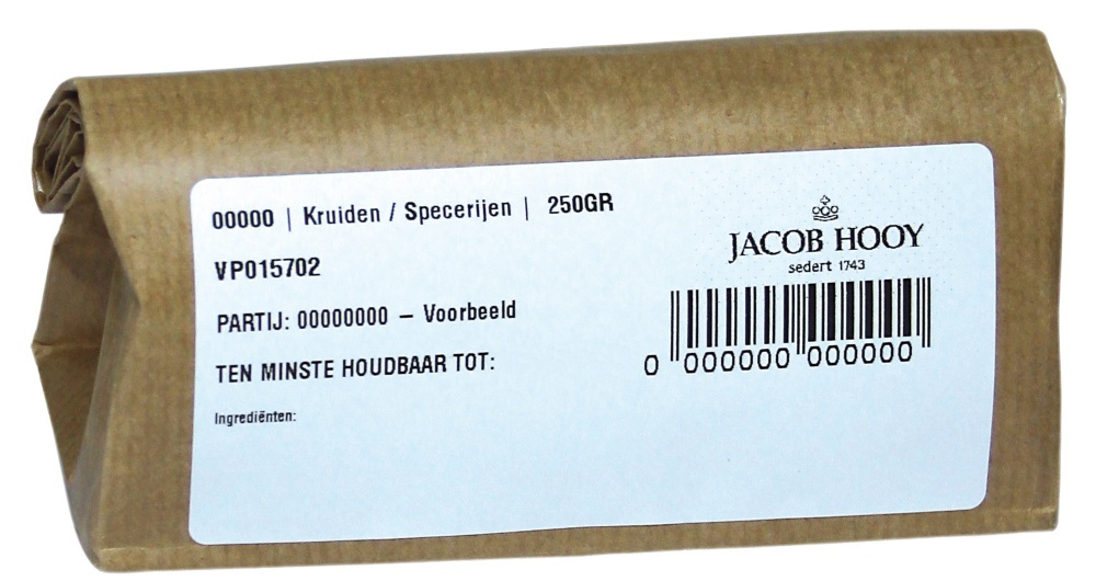 Jacob Hooy Salie Gesneden