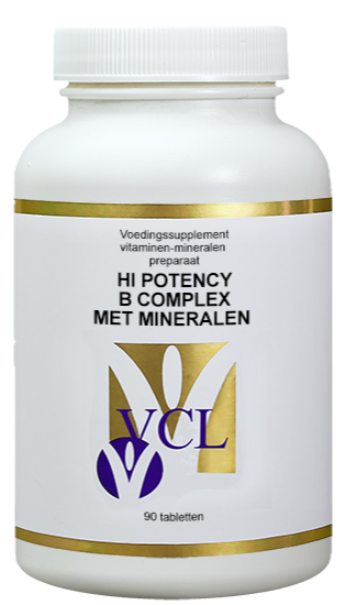 Vitall Cell Life Hi Potency B Complex met Mineralen Tabletten