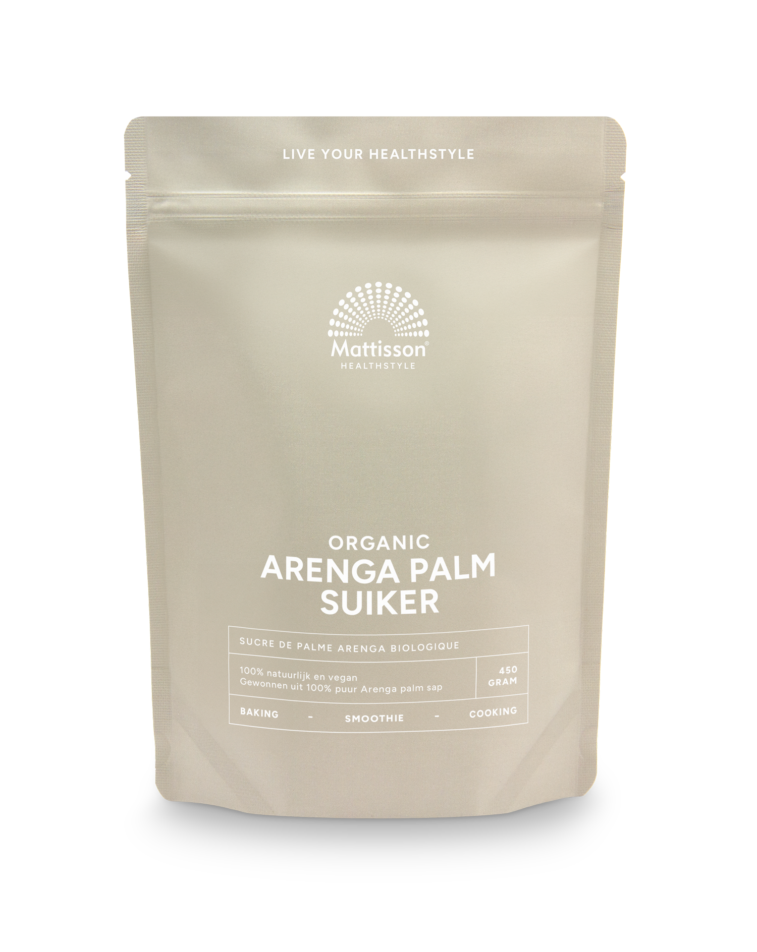 Mattisson HealthStyle Biologische Arenga Palm Suiker