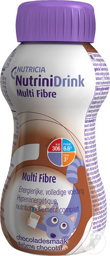 Nutricia Nutrinidrink Multi Fibre Chocolade