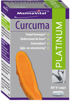 MannaVital Curcuma Platinum Capsules 60st