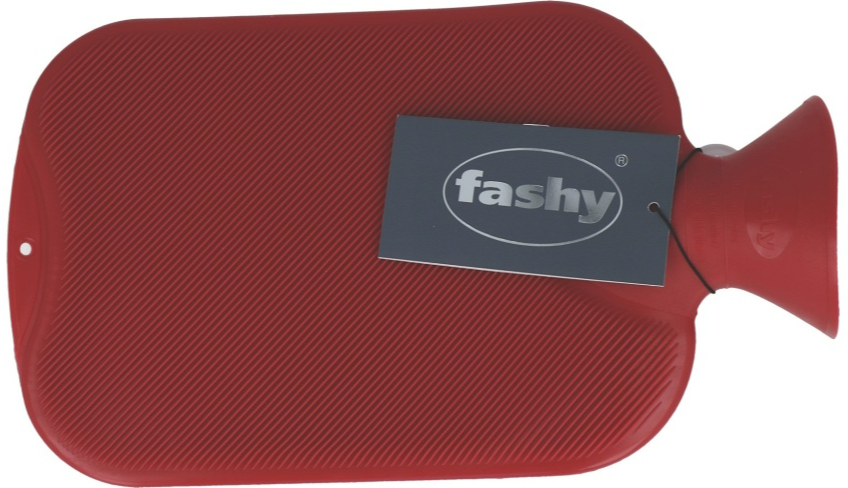 Fashy Warmwaterzak Dubbelgeribbeld Cranberry