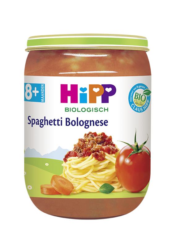 Hipp 8M+ Babymaaltijd Spaghetti Bolognaise