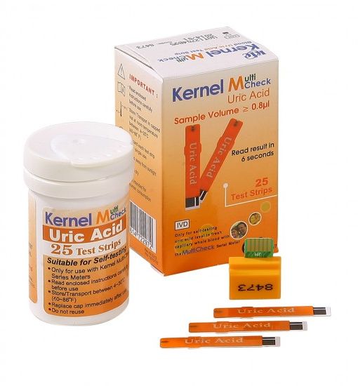 MultiCheck Urinezuur Strips 25st