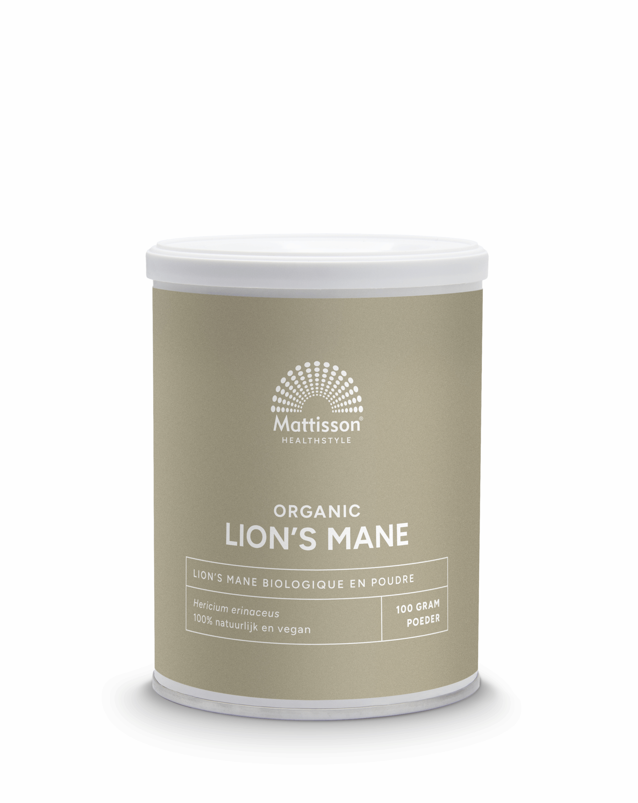 Mattisson HealthStyle Lion's Mane Poeder