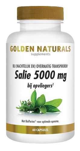Golden Naturals Salie 5000mg Capsules