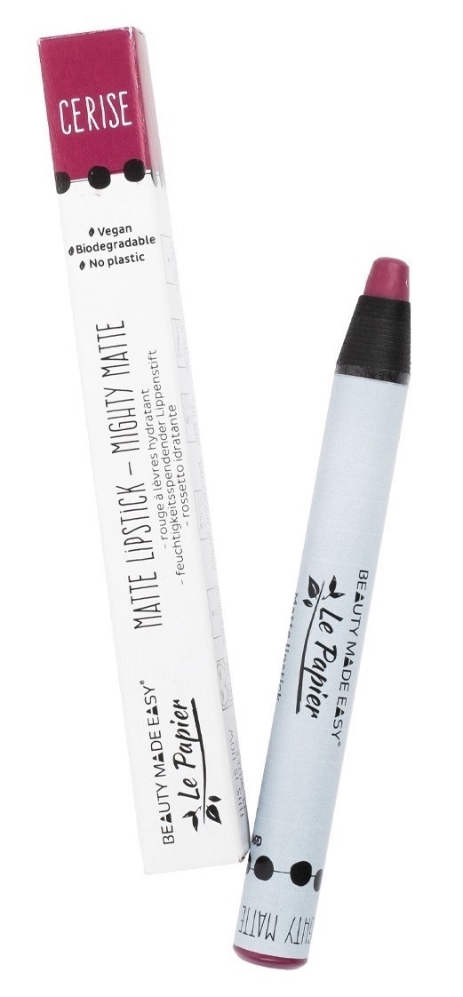 Beauty Made Easy Le Papier Matte Lipstick Cerise