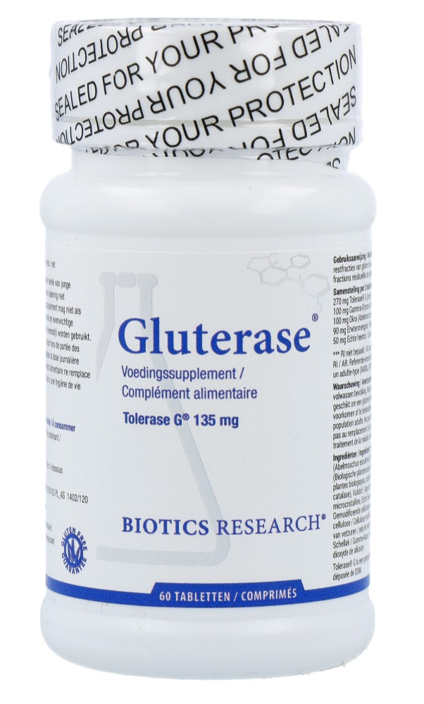 Biotics Gluterase 135mg Tabletten