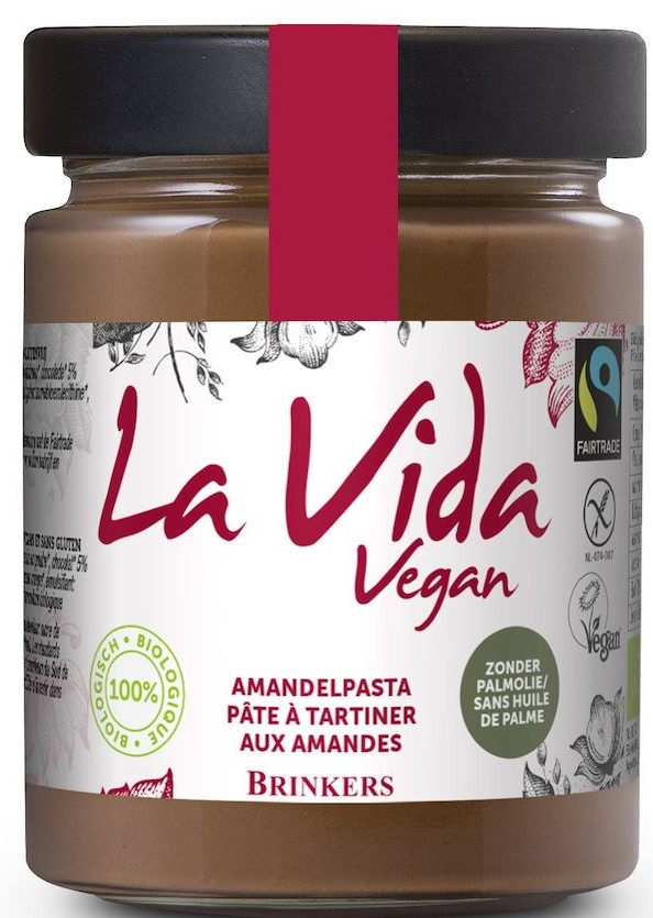 La Vida Vegan Amandelchocoladepasta