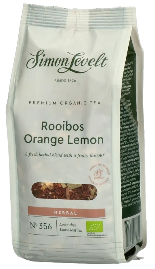 Simon Levelt Rooibos Orange Lemon Losse Thee