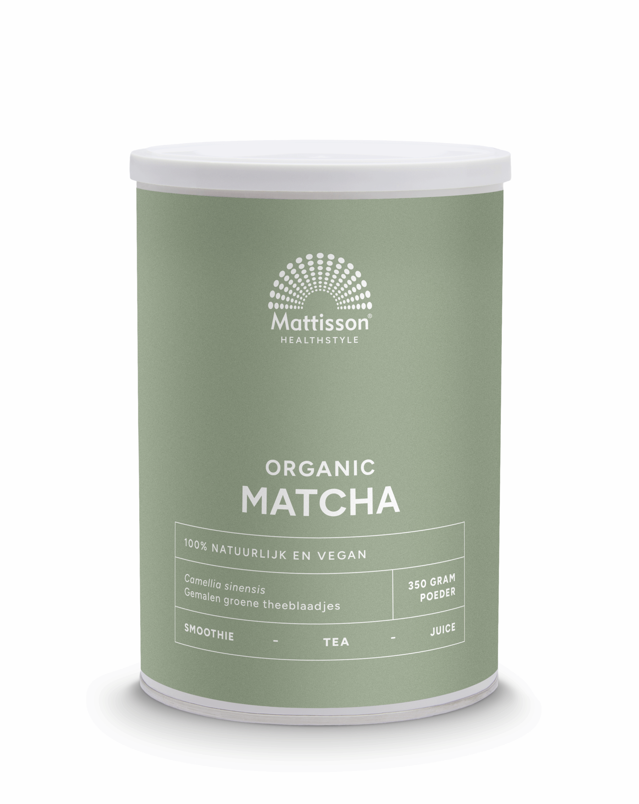 Mattisson HealthStyle Biologische Matcha Poeder