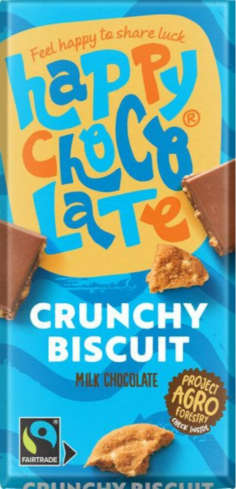 Happy Chocolate Crunchy Biscuit