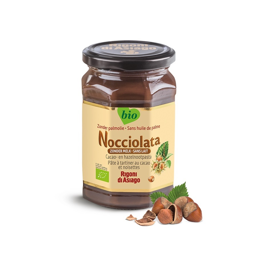 Nocciolata Biologische Hazelnootpasta Zonder Melk