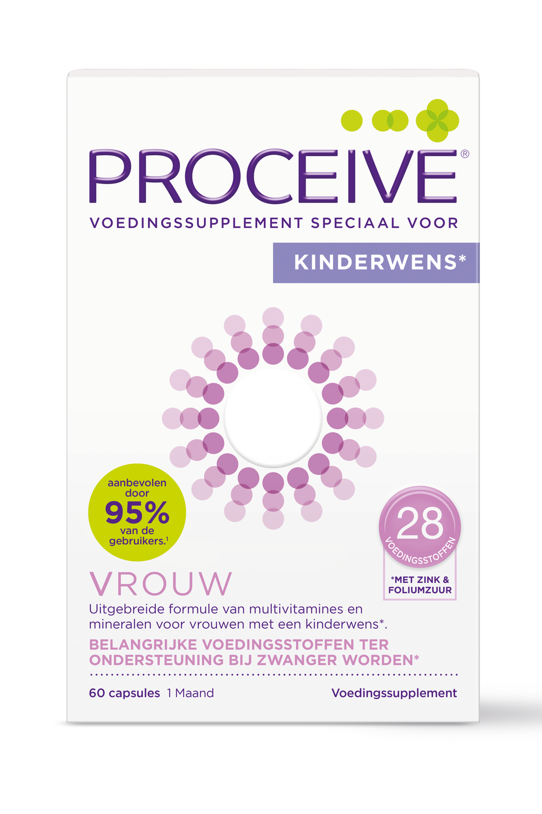 Proceive Kinderwens Vrouw Capsules