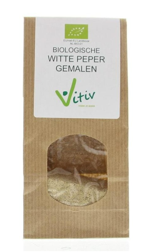 Vitiv Gemalen Witte Peper Bio