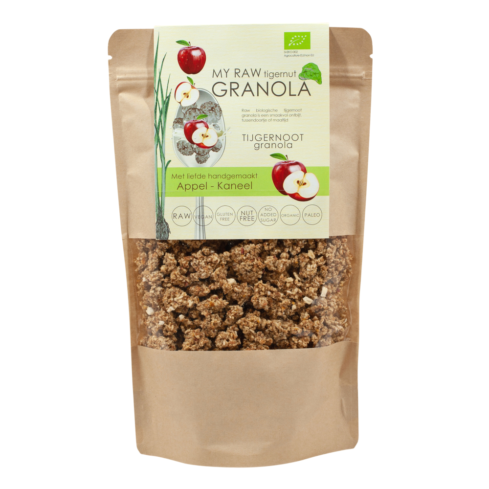 Vitiv My Raw Tigernut Granola Appel Kaneel