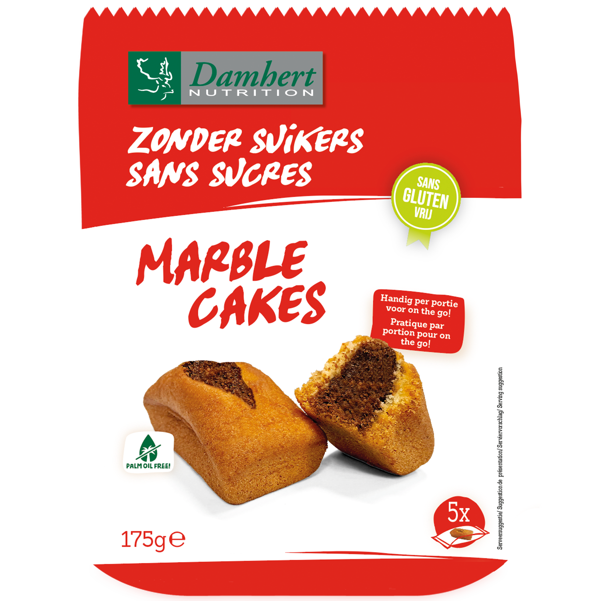 Damhert Marble Cakes - Zonder Suikers