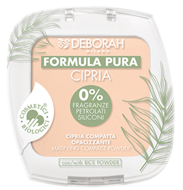 Deborah Milano Formula Pura Gezichtspoeder | Beige 02