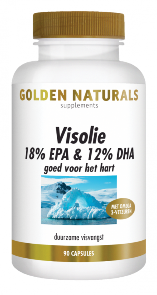 Golden Naturals Visolie -18% EPA  & 12% DHA Softgel Capsules