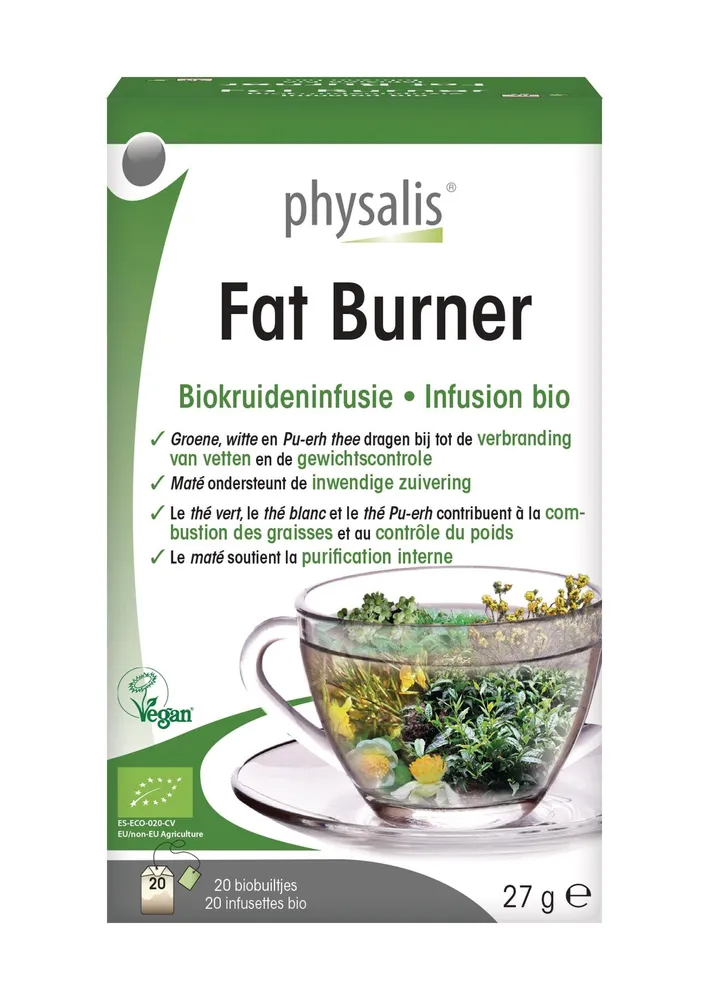 Physalis Fat Burner Biokruideninfusie Zakjes