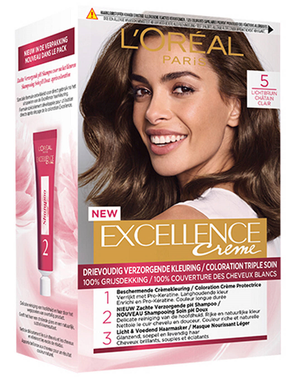 L'Oréal Paris Excellence 5 Licht Bruin